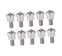 IWOWHERO Plasterboard Screws Locating Screwdriver Bits with Depth Stop Precision Steel Drilling Bits for Drywall Installation 10pcs Pack
