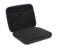 IWOWHERO Portable Essential Oil Organizer Bag with Compartments for Bottles Travel Case with Mesh Pocket and Compartment Slots Suitable for Nail Polish and Essential Oils Storage