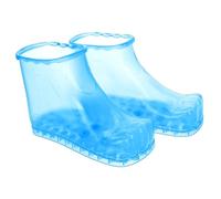 IWOWHERO Portable Foot Spa Shoe Foot Bath Basin for Home Use with Comfortable Design for Relaxation Blue Small High