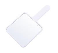 IWOWHERO Portable Handheld Makeup Mirror for Women Compact Cosmetic Mirror with Comfortable Handle Design for Salon and Travel Use for Beauty Applications
