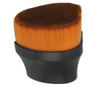 IWOWHERO Portable Heart-shaped Makeup Brush for Women Soft Fiber Foundation Brush for Liquid and Powder Cosmetics Small with Comfortable Touch for Natural Finish Application