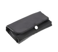 IWOWHERO Portable Makeup Brush Bag Cosmetic Holder Roll Compartments for Travel Toiletries and Makeup Tools Storage