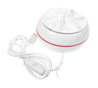 IWOWHERO Portable Mini Washing Machine USB Charging Turbo Washer for Travel and Dorm High Torque Clothes Washer with Suction Cup Design Lightweight Abs Material for Underwear and Socks