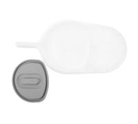IWOWHERO Practical Bedpan with Long Handle Sloped Design for Elderly Men and Women Portable Plastic Bed Pan for Bedridden Patients Multipurpose Toilet Aid for Household and Disabled Care