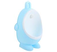 IWOWHERO Practical Blue Boys Potty Training Urinal Made of Sturdy Pp Material, Convenient Stand-to-Pee Design for Boys, for Easy Toilet Training