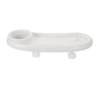 IWOWHERO Pram Tray Attachment Snack Plate for Stroller Easy to Clean Comfortable Handling
