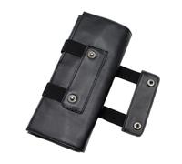 IWOWHERO PU Leather Hair Stylist Scissor Pouch Salon Scissor Holder Case for Hairdressers and Barbers Lightweight Compact Hairdressing Tool Bag for Travel and Daily Use