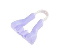 IWOWHERO Purple Nose Bridge Straightener Silicone Clip for Women Nose Lifting Shaper Tool Comfort Fit Non Restrictive Use for Routine