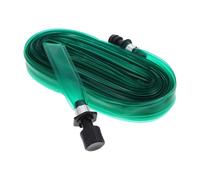 IWOWHERO PVC Flat Soaker Hose for Garden and Vegetable Irrigation Leak-Resistant with Built Washer PVC Material Connector Compatible with Standard Quick Fittings Efficient Watering System