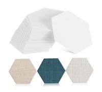 IWOWHERO Quilting Hexagon Sheets 100 Pcs Paper Piecing Templates Quilt Templates Craft Sheets Quilting Supplies