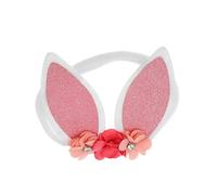 IWOWHERO Rabbit Ears Headband for Babies and Toddlers, Cute Bunny Ear Headpiece Soft Elastic Hairband for Easter Party and Cosplay Accessories