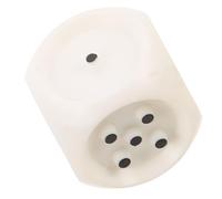 IWOWHERO Raised Dot Braille Dice for Low Vision Players Plastic Tactile Game Dice for Accessible Board and Learning Games Inclusive Gaming Accessories for Blind Tabletop Activities and
