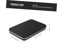 IWOWHERO Refillable Magnetic Eyeshadow Case Blusher Sub-Packing Box DIY Empty Lipstick Storage Palette Portable Makeup Organizer for Makeup Lovers and Artists