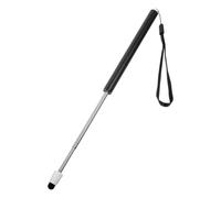 IWOWHERO Retractable Extendable Stainless Teaching Steel Stick Pointer 7"-30" Handheld and Presenter with Stable Build Portable Style for Use Classroom and Conference
