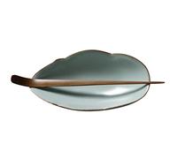 IWOWHERO Ru Kiln Tea Color Tea Ceremony Utensil Tool Scoop Utensils Scoop Accessories Light Green Bamboo