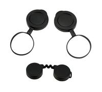 IWOWHERO Rubber Objective Lens Caps for Binoculars Protective Covers Scratch-resistant Eyepiece Accessories Replacement for Outdoor Use and Storage