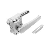 IWOWHERO Rv Toilet Door Lock Keyless Privacy Handle Heavy Duty Bathroom Door Latch Compact Space-Saving Design for Camper Trailer Bedroom