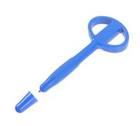 IWOWHERO Safety Writing Pen for Prison Use with Retractable Tip and Comfortable Grip, Flexible Rubber Material and Rounded Edges for Interview and Special Occasions Random Color
