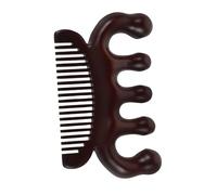 IWOWHERO Sandalwood Scalp Massage Comb with Unique Ball Head Wide Tooth Wooden Hair Scalp Massager for Improved Circulation and Dandruff Removal Suitable for Men and Women Hair Care and