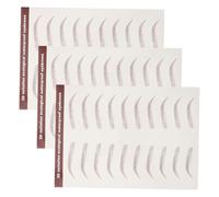 IWOWHERO Self-adhesive Eyebrow Stickers 3 Pack Temporary Waterproof Sweatproof Natural Eyebrow Look Easy to Apply for Women