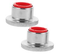 IWOWHERO Self-locking Dumbbell Nuts Anti-skid Hex Barbell Security Nuts for Fitness Equipment Cast Iron Strength Training Accessories