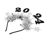 IWOWHERO Sequin Headband Stars Glitter Festival Hairband for Year Celebrations Comfortable Stylish Lunar Year Accessory for Adults and Teens