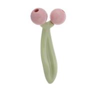 IWOWHERO Shaped Manual Face Roller Massager Contour Roller for Facial and Neck Massage Skin-friendly Lightweight Handheld Tool for Anti-aging Wrinkle Reduction Puffiness Relief Suitable for