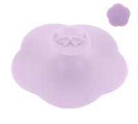IWOWHERO Silicone Bath Brush for Babies with Adorable Bow and Flower Design, Gentle Touch for Effective Cap Removal, Newborn Bath Essential for Exfoliating and Massaging Delicate Skin