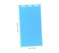 IWOWHERO Sky-blue Silicone Beeswax Foundation Sheet Mold with Precision Embossing Honeycomb Wax Sheet Making Tool for Professional Beekeeping and DIY Crafting Multipurpose Honeycomb Press