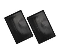 IWOWHERO Small Animal Plastic Tray 2pcs for Pet Cages - Leak-Proof Fit with Flat Base Suitable for Dog and Rabbit Cage Poop Collection 43x32cm