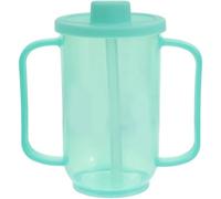 IWOWHERO Spill Drinking Cup for Adults Design for Disabled Patients and Elderly Inclined Mouth Nursing Cup for Easy Drinking Unbreakable Feeding Mug