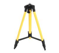 IWOWHERO Spirit Level Tripod Adjustable Height with Gauge Holder and Gradienter Support and Strong Steel Nylon Construction, Yellow 1.2m Stand and Self Levelling Tasks for Surveying