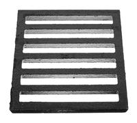 IWOWHERO Square Iron Floor Drain Cover Anti-odor Shower Hair Catcher Sink Seal for Bathroom and Garage Wear-resistant Cast Iron Filter