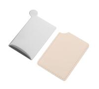 IWOWHERO Stainless Steel Foundation Palette Cosmetic Mixing Tray for DIY Liquid Foundation Makeup Women Precise Color Matching Tool Essential Makeup Blending Accessory