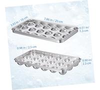 IWOWHERO Stainless Steel Ice Ball Mold for Home Use Creative DIY Round Ice Cube Tray Stackable Space-Saving Design Suitable for Cocktails Parties Bars and Beverage Shops