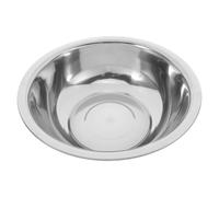 IWOWHERO Stainless Steel Mixing Bowl Spacious Foot Soak Tub for Face Washing and Laundry Sturdy Metal Design and Bathroom Use