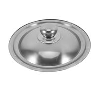 IWOWHERO Stainless Steel Pot Lid with Handle Multi-purpose Pan Cover for Cast Iron Cookware Frying Pans Skillets Versatile Replacement Cooking Pot Lid for Home Kitchen