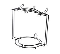 IWOWHERO Sturdy Stainless Steel Coffee Cup Holder with Base Multi-use Mug and Dish Stand for Kitchen Bars Restaurants Space-Saving Organizer with Wide Bottom and Construction