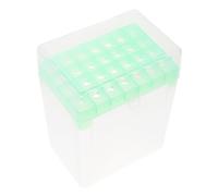 IWOWHERO Test Tube Storage Box for Laboratory Use Plastic Vial Holder with Secure Seal Multipurpose Centrifuge Tube and Pipette Tip Organizer Easy-clean Sample Rack Random Color