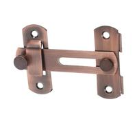 IWOWHERO Thickened Stainless Steel Gate Latch Heavy Duty Flip Lock for Barn Doors and Pet Cages Slide Bolt Lock for Indoor Outdoor Use Secure Gate Hardware in Dark Brown