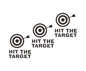 IWOWHERO Toilet Target Stickers with Unique Design for Potty Training 3pcs Easy Application Wall Art Removable Black PVC Decals for Bathroom and Public Restroom