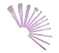 IWOWHERO Travel Makeup Brush Brush Kit for Women Portable Makeup Tools Soft Comfortable Bristles for Touch-ups The Go