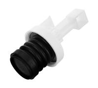 IWOWHERO Universal, Filter Drain Pump Cap Washer Replacement Wide for Drum Washing Black Abs Plastic with 38mm Thread Diameter and Filter Mesh Design, Easy Installation Machines