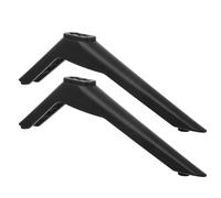 IWOWHERO Universal TV Base Stand for 43-65 Inch Screens with Screws, Heavy Duty Tabletop Support Brackets for LCD LED Televisions, Desktop TV Holder for Home and Bedroom Use