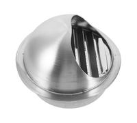 IWOWHERO Vent Round Hood Rain Cap Louvered Air Vent Cover Chimney Weatherproof Covering Rain Covering