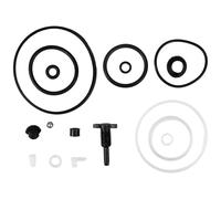 IWOWHERO Vertical Floor Jack Repair Kit Small Hydraulic Jack Seal Ring with Steel Components Easy Installation Dustproof Valve Return Seal