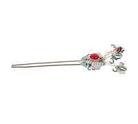 IWOWHERO Vintage Decorative Hair Stick for Women and Teens Elegant Classical Pearl Hair Chopstick for Updo Ponytail Retro Style Hairpin Accessory for Birthday and Valentine S Day