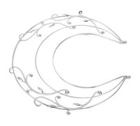 IWOWHERO Vintage Three-layer Goddess Crown Headband for Women Baroque Tree Branch Design Costume Hair Accessory Comfortable Bridal Wedding Tiara for Cosplay Party and Traditional Events