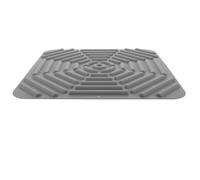 IWOWHERO Washable Silicone Chicken Nesting Pads for Coop Liner, Thick Soft Nest Mat for Egg Laying, Household Plastic Nest Box Protector Grey