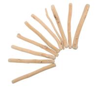 IWOWHERO Wood Sticks Twigs for Crafts 1 Bag Beige Driftwood Branches Versatile Use for Wedding Centerpieces and Home Art
